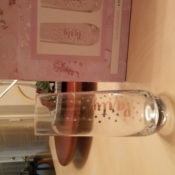 Four Piece Glass Party Set - Picture 1 of 10